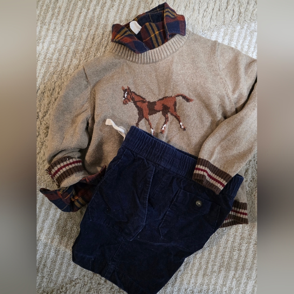 Janie and Jack Navy Pants